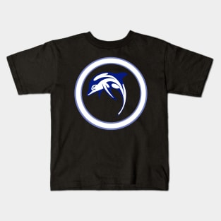 Dolphin 03a_03 Kids T-Shirt